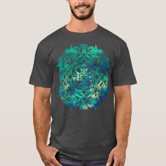 T-shirt Chiens et renards dans l'eau