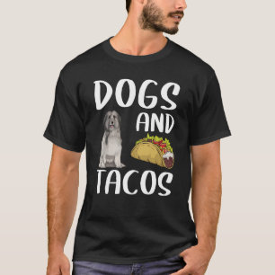 T-shirt Chiens Et Tacos Berger Pyrénéen Cuisine Mexicaine
