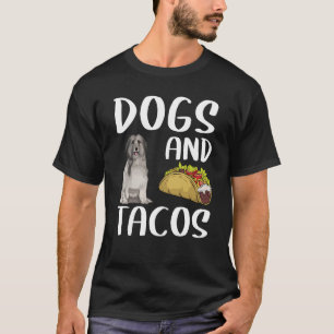 T-shirt Chiens Et Tacos Berger Pyrénéen Cuisine Mexicaine