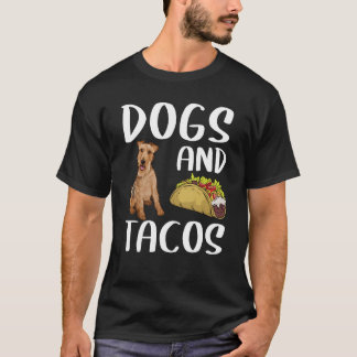 T-shirt Chiens Et Tacos Gallois Terrier Mexicain Nourritur
