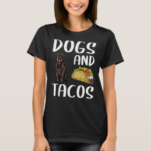 T-shirt Chiens Et Tacos Giant Schnauzer Nourriture Mexicai