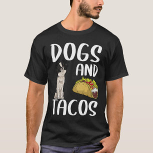 T-shirt Chiens Et Tacos Japonais Chin Cuisine Mexicaine