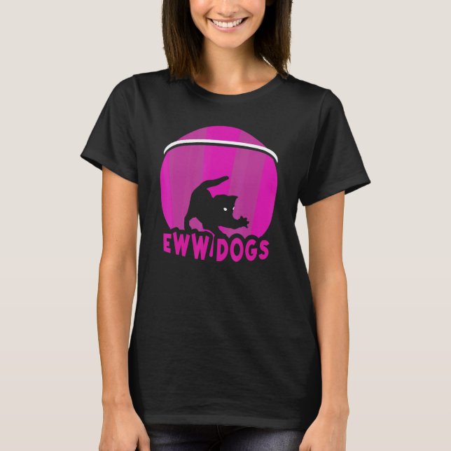 T-shirt Chiens Eww Animaux animaux Chats Chat (Devant)