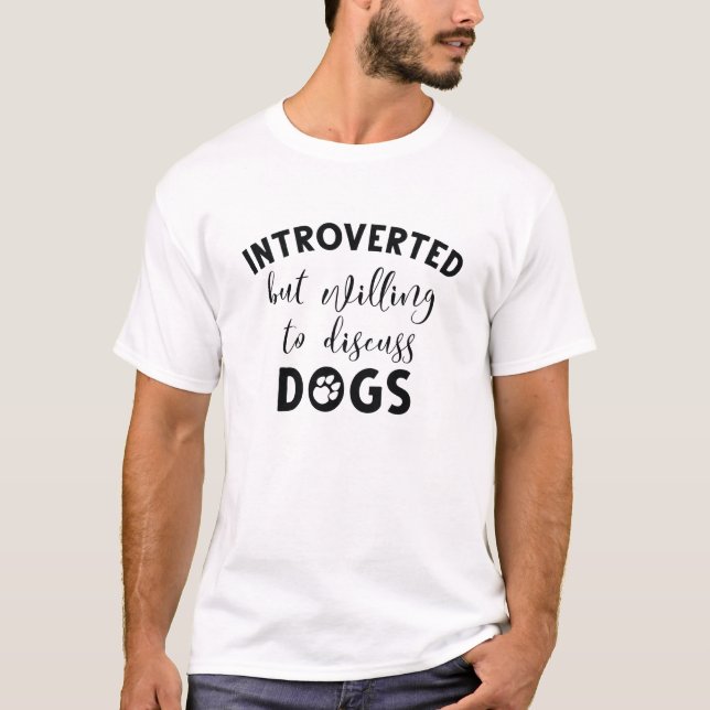 T-shirt Chiens introduits (Devant)