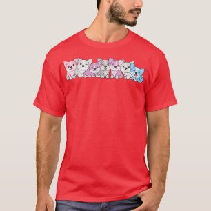T-shirt Chiens Lgbtq Flag Pride Intergender Corg