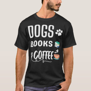 T-shirt Chiens Livres et café (2)