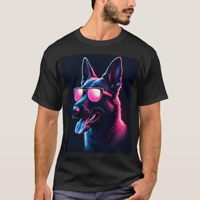 T-shirt Chiens Malinois Belges Malinois Belges (Devant)