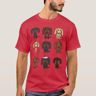 T-shirt Chiens mignons Chien Parent Cadeau cadeau fille ca