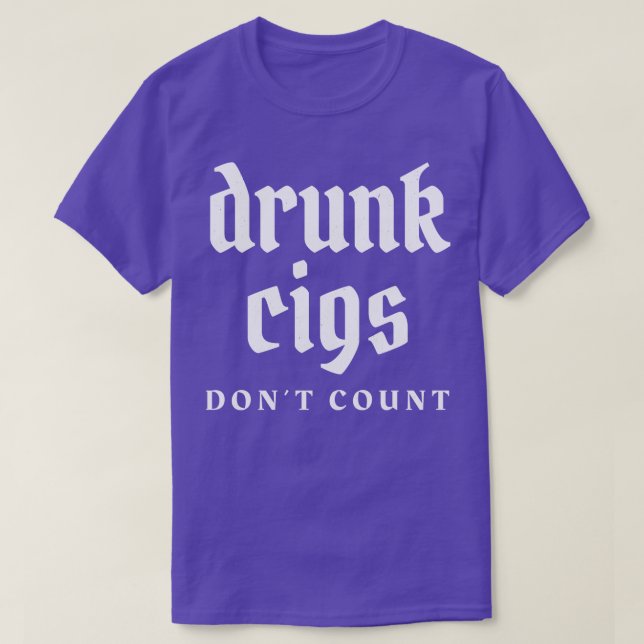 T-shirt Chiens morts ne comptent pas (Design devant)