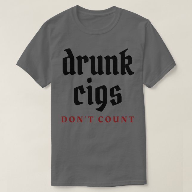 T-shirt Chiens morts ne comptent pas 2 (Design devant)