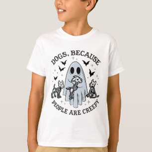 T-shirt Chiens Parce Que Les Gens Sont Déplaisants Drôle F