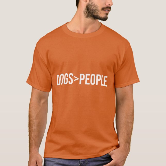 T-shirt CHIENS PEUPLE garçon amis (Devant)
