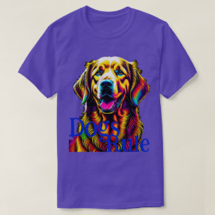 T-shirt Chiens Règle Golden Retriever