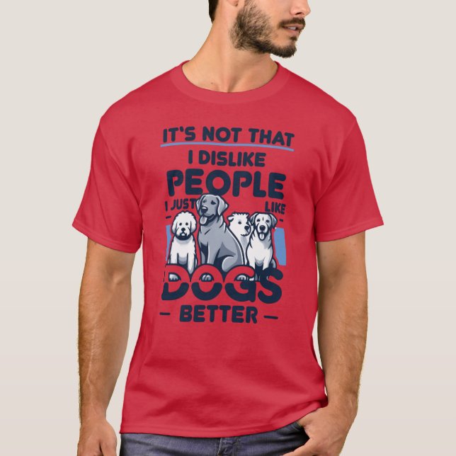 T-shirt Chiens sont une meilleure amie fille (Devant)