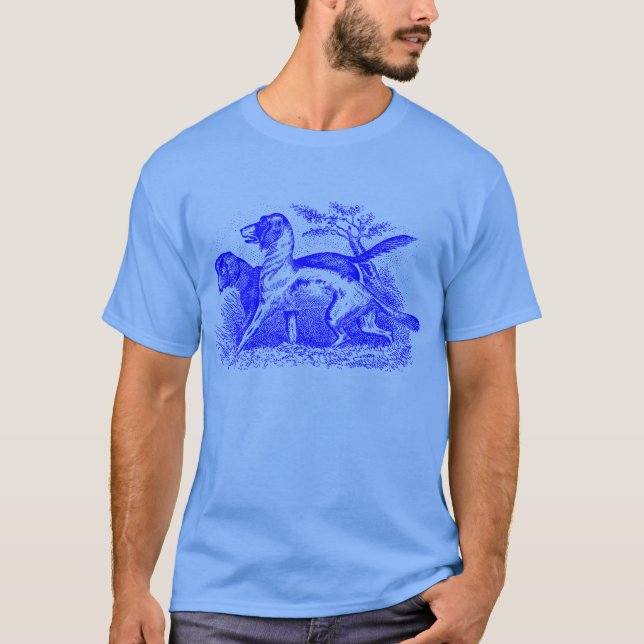 T-shirt Chiens Vintage (Devant)