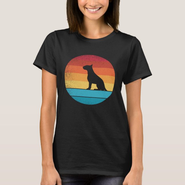 T-shirt Chiens vintages et animaux mignons (Devant)