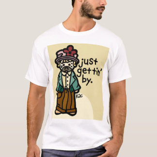 T-shirt chiffons de clochard