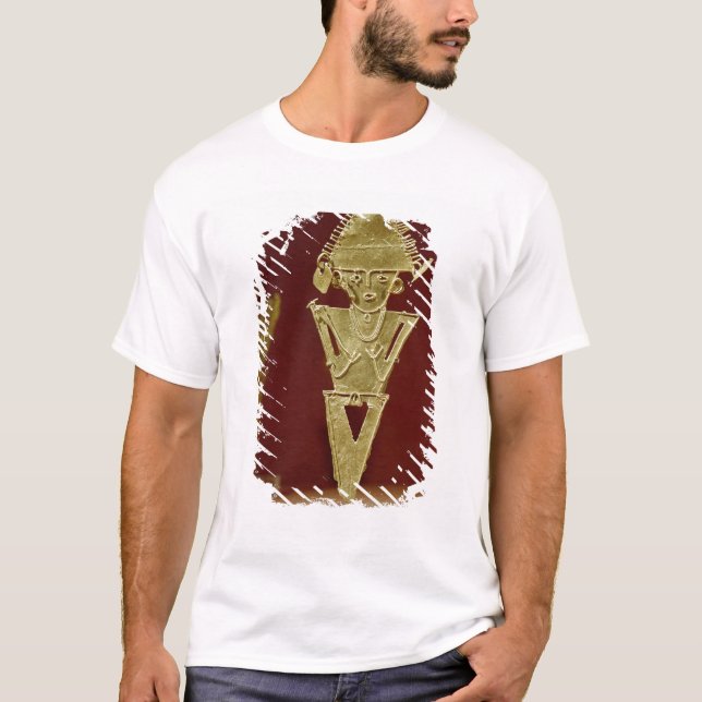 T-shirt Chiffre anthropomorphe d'un guerrier (Devant)