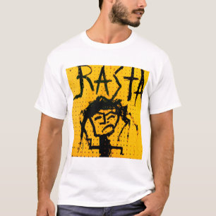 T-SHIRT CHIFFRE DE BÂTON DE RASTA