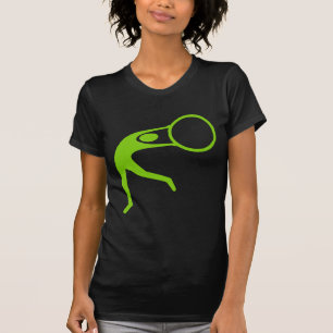 T-shirt Chiffre de gymnastique rythmique - Martian Green