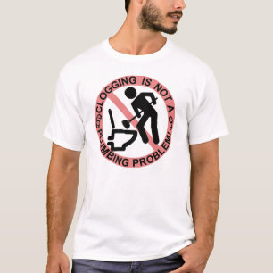 T-shirt Chiffre drôle de bâton de danse obstruante de