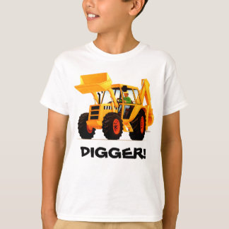 T-shirt Chiffre jaune personnalisé de l'enfant