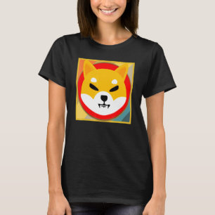 T-shirt Chiffre vintage Shiba Shiba Inu Coin Chiffre Crypt