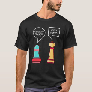 T-shirt Chiffres amusants des échecs