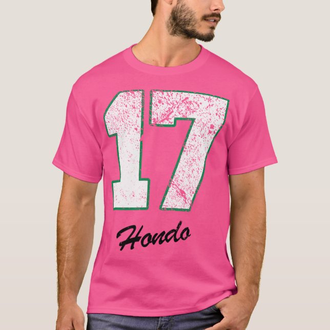 T-shirt Chiffres Celtics - Hondo No. 17 (Devant)