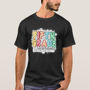 T-shirt Chiffres de cinquième année Dalmatie 5e équipe de