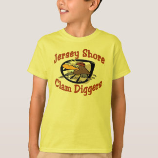 T-shirt Chiffres de palourdes Jersey Shore