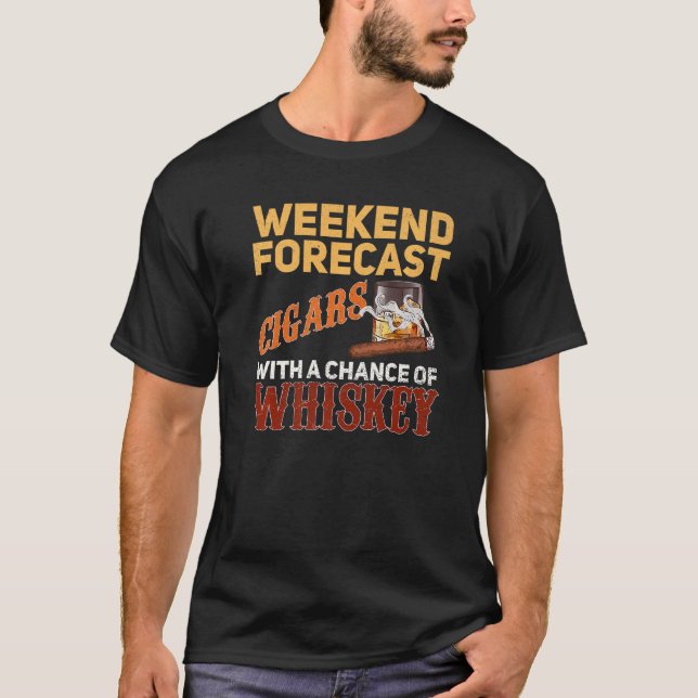 T-shirt Chiffres Et Whiskey Scotch Bourbon (Devant)