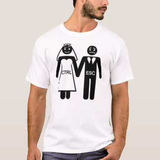 T-shirt Chiffres humoristiques de Bride Groom