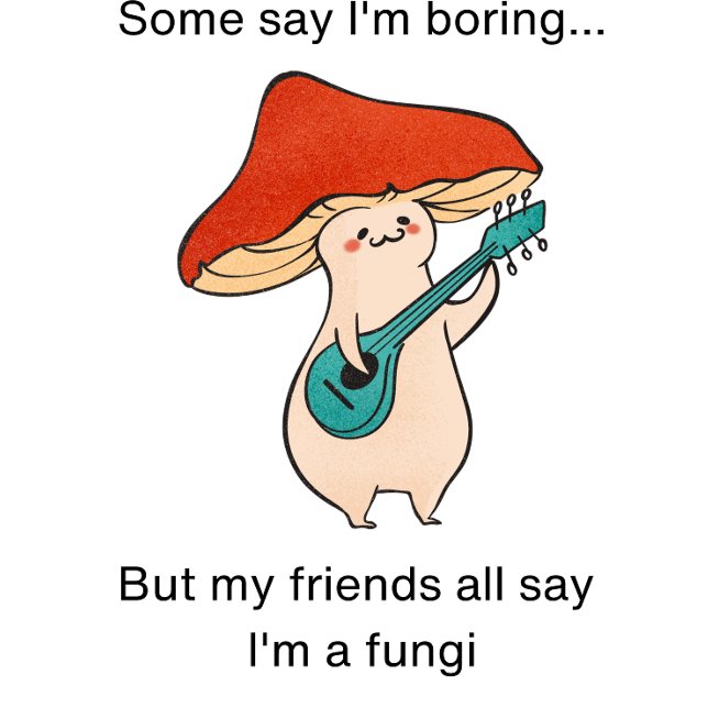 T-shirt chignon champignon (Créateur téléchargé)