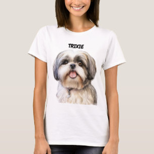 T-SHIRT CHIH TZU ADORABLE FACE CHIEN