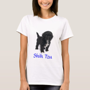 T-shirt Chih Tzu Puppy Ladies Baby Doll