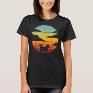 T-shirt Chih Tzu Retro Vintage 60s les années 70 Sunset Ch