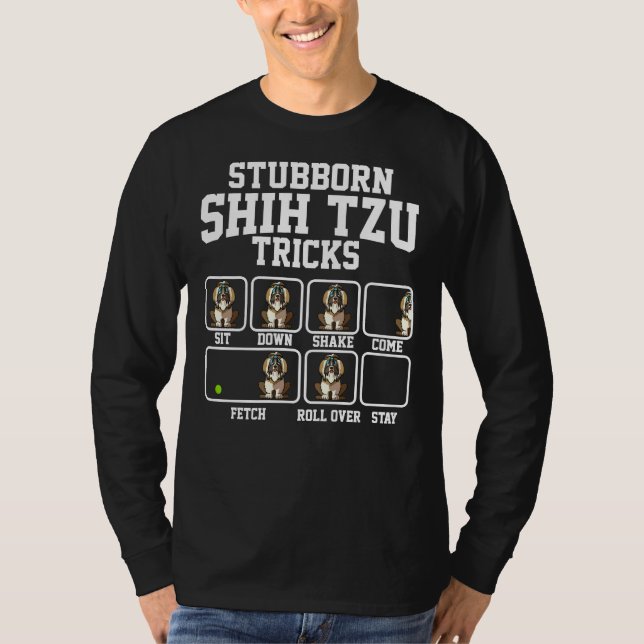 T-shirt Chih Tzu Tzu Stubborn (Devant)