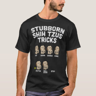 T-shirt Chih Tzu Tzu Tricks Animal Animaux Animaux Animaux