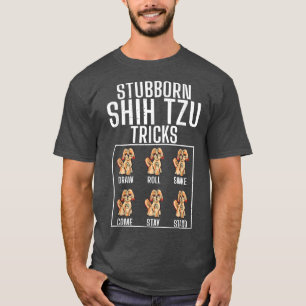 T-shirt Chih Tzu Tzu Tricks Chien race Amoureux Propriétai