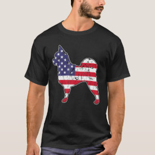 T-shirt Chihuahua 4 juillet USA Drapeau Amérique Patriotiq