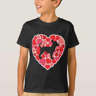 T-shirt Chihuahua Amoureux de les chiens Saint Valentin Ch