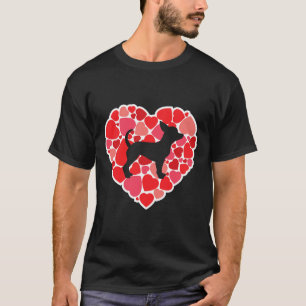 T-shirt Chihuahua Amoureux de les chiens Saint-Valentin_s 