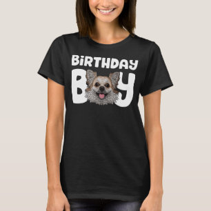 T-shirt Chihuahua Birthday Boy Party Dog Kids Chihuahua Bi
