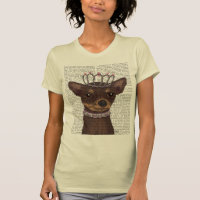 Chihuahua Brown Et Tiara