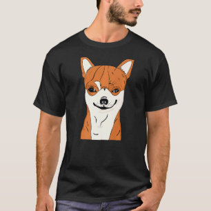 T-shirt Chihuahua Chien Chemise Funny Chihuahua Smiling Fa