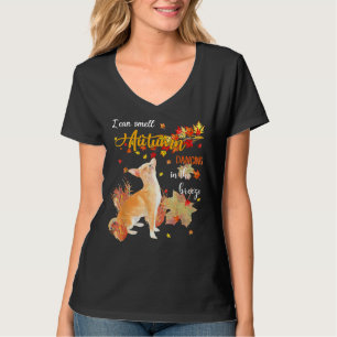 T-shirt Chihuahua Chien Je Peux Sentir La Danse D'Automne 