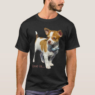 T-shirt Chihuahua Chien Maman Papa Tee Love Pet Chiuauaha 