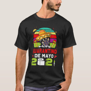 T-shirt Chihuahua Chien Masque Visage Quarantino Drôle Cin