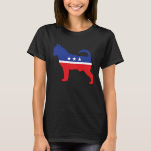 T-shirt Chihuahua Chien Symbole politique Mascotte élector